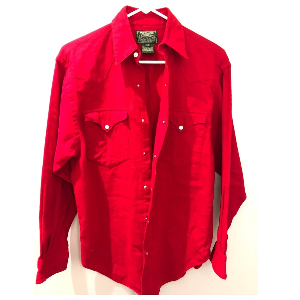Ralph Lauren Western Vintage button up